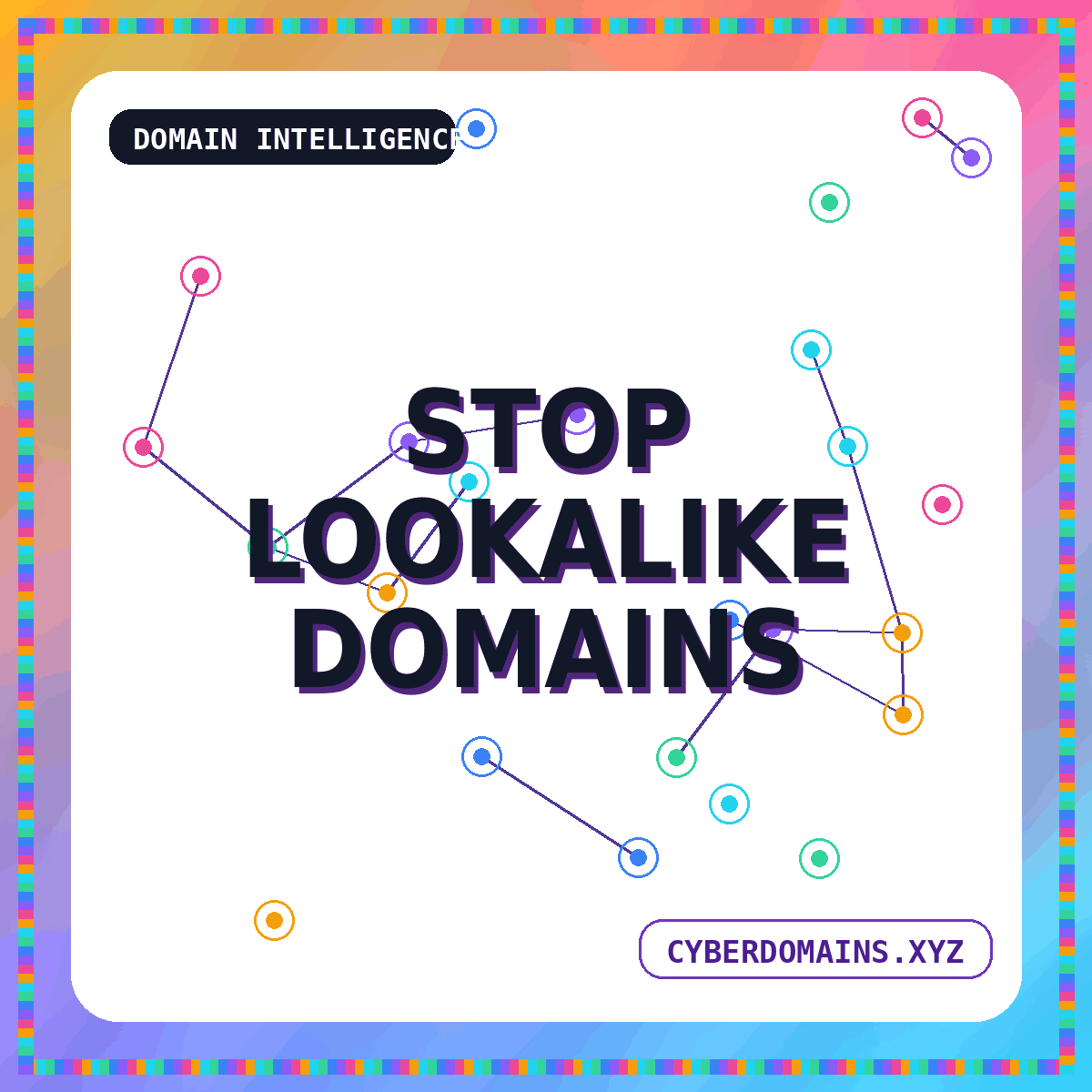 Typography artwork for Typosquatting and Lookalike Domains: A Brand Protection Playbook