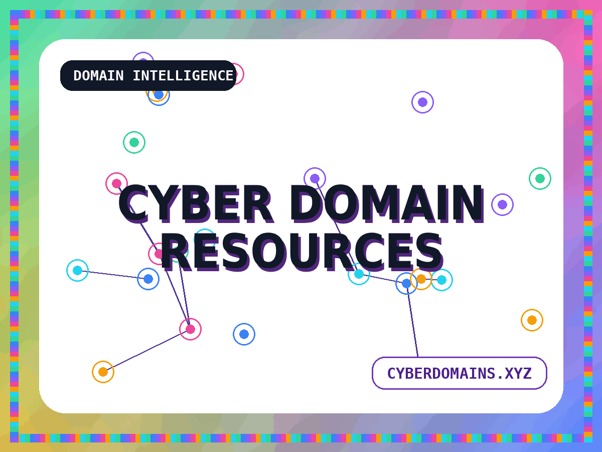 Illustrated guide for Cyber Domain Resources, Checklists, and Glossary